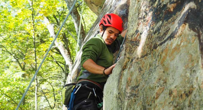 gap year rock climbing semester